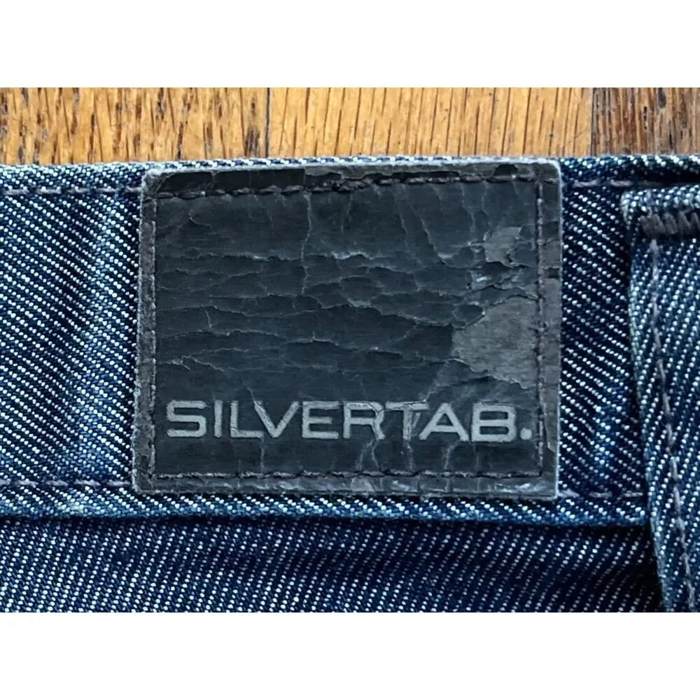 Levi's Silvertab Blue Denim Jeans Pants Trousers  Mens Size 40